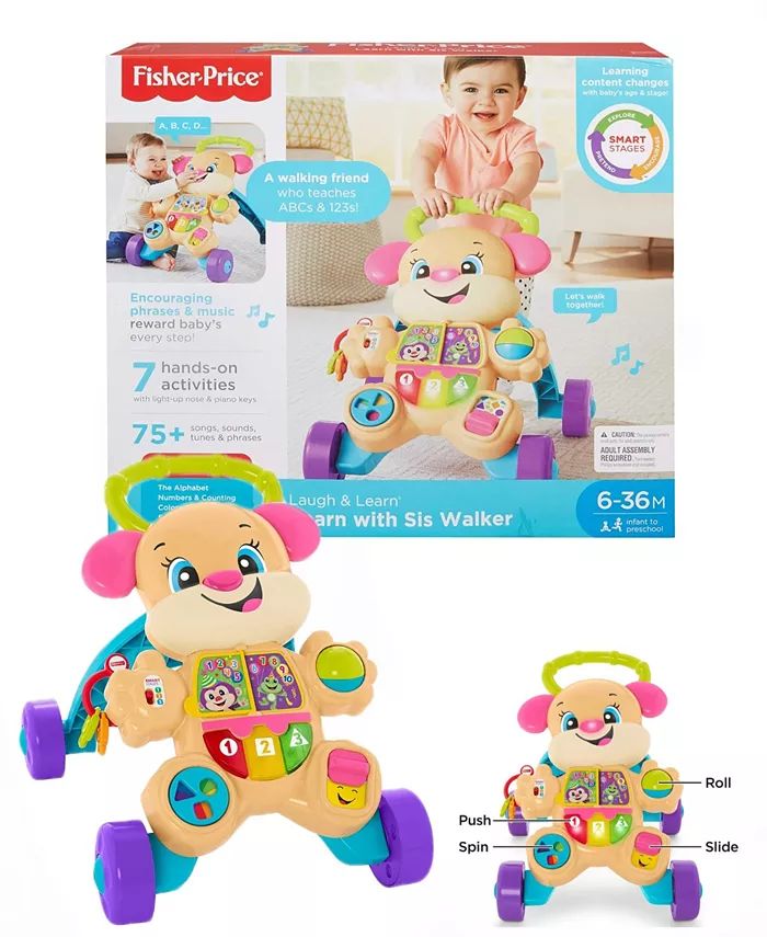 Fisher Price Sis Walker Toy & Reviews - All Toys - Macy's | Macys (US)