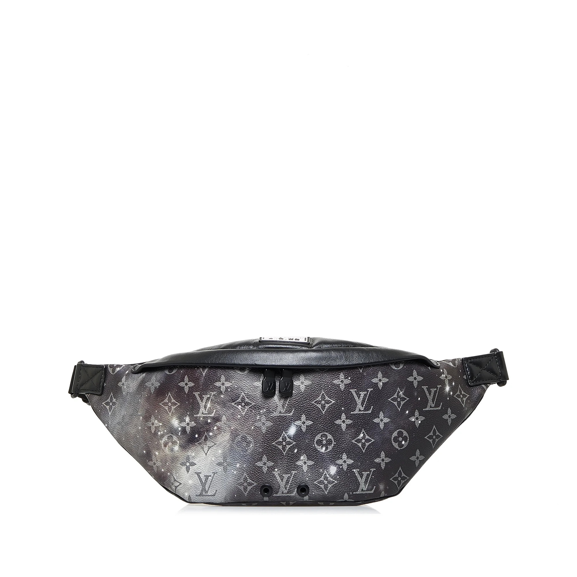 Unisex Authenticated Louis Vuitton Monogram Galaxy Discovery Bum Bag Canvas Black Belt Bag | Walmart (US)