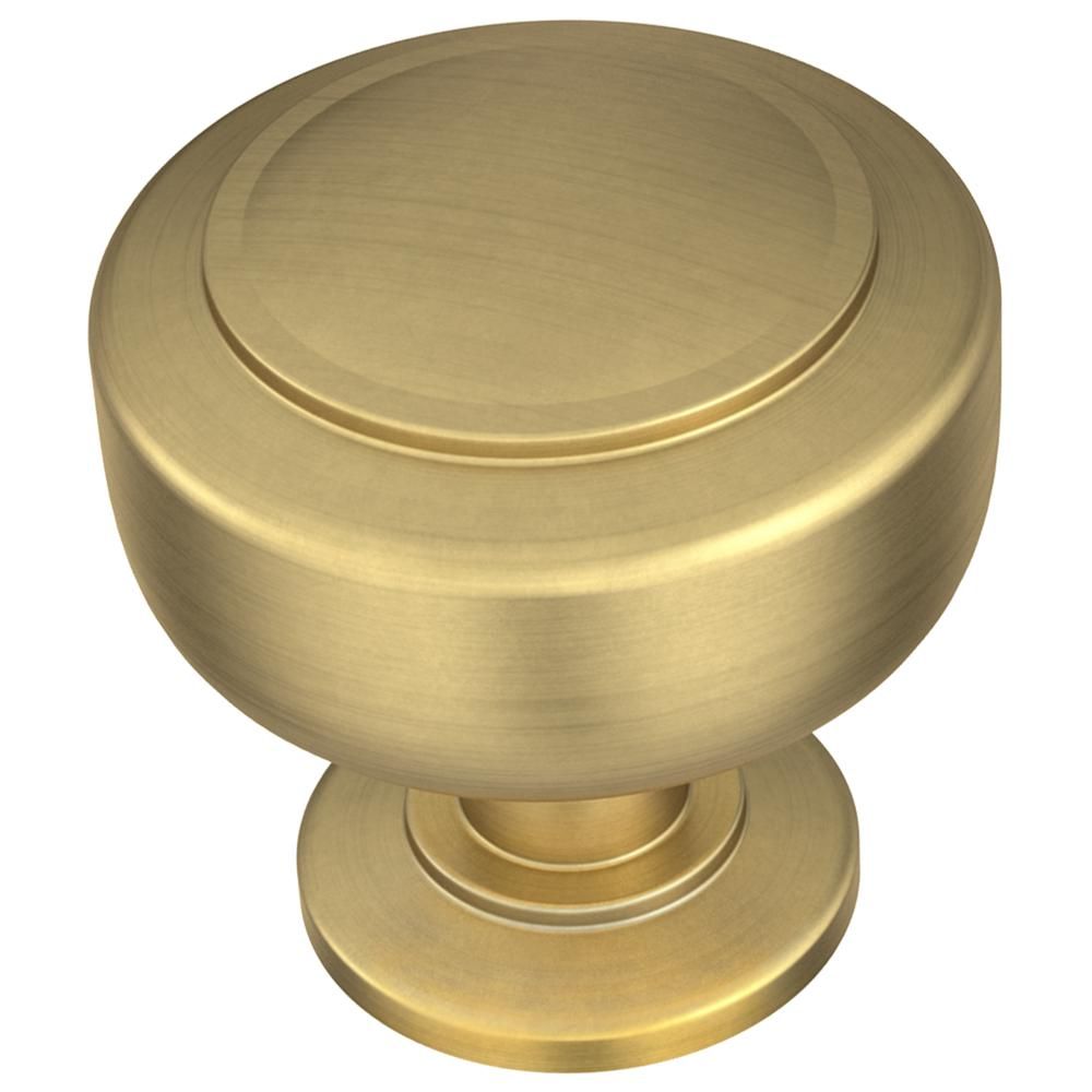 Liberty Floating 1-3/16 in. (30 mm) Brushed Brass Cabinet Knob-P38777C-117-CP - The Home Depot | The Home Depot
