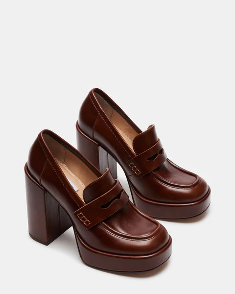 ASHE BROWN LEATHER | Steve Madden (US)