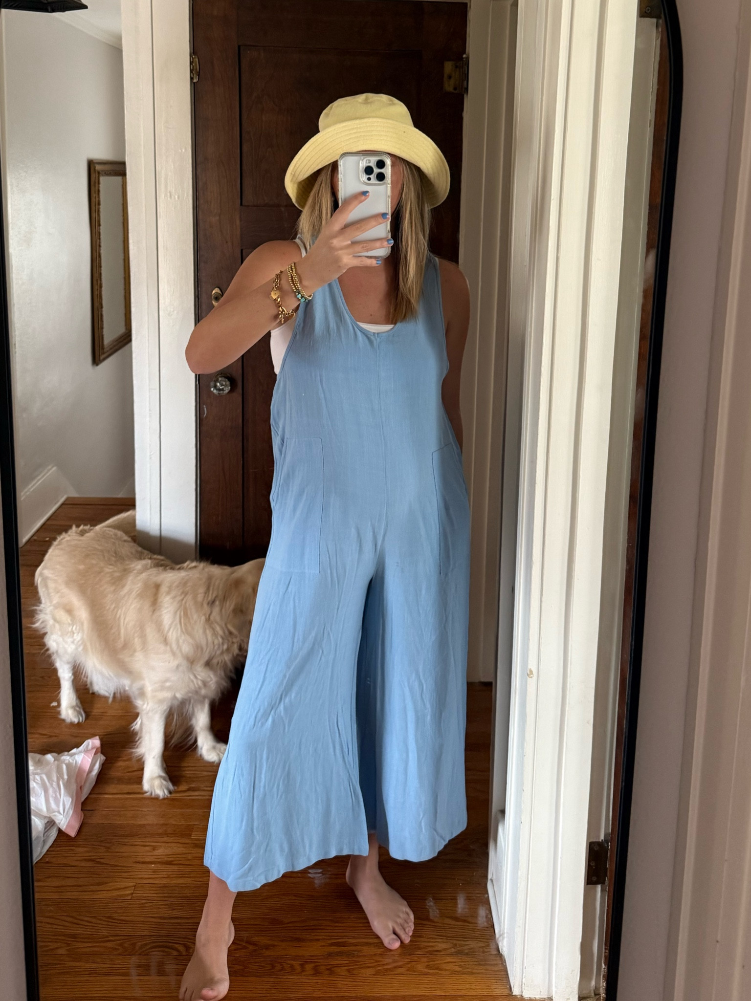 ootd! wearing a medium in the jumpsuit 

#LTKbump #LTKstyletip #LTKSeasonal