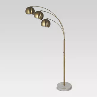 Span 3-Head Metal Globe Floor Lamp - Project 62™ | Target