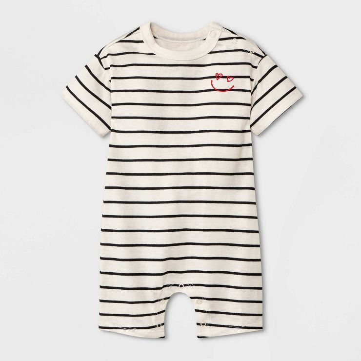 Baby Striped Romper - Cat & Jack™ | Target