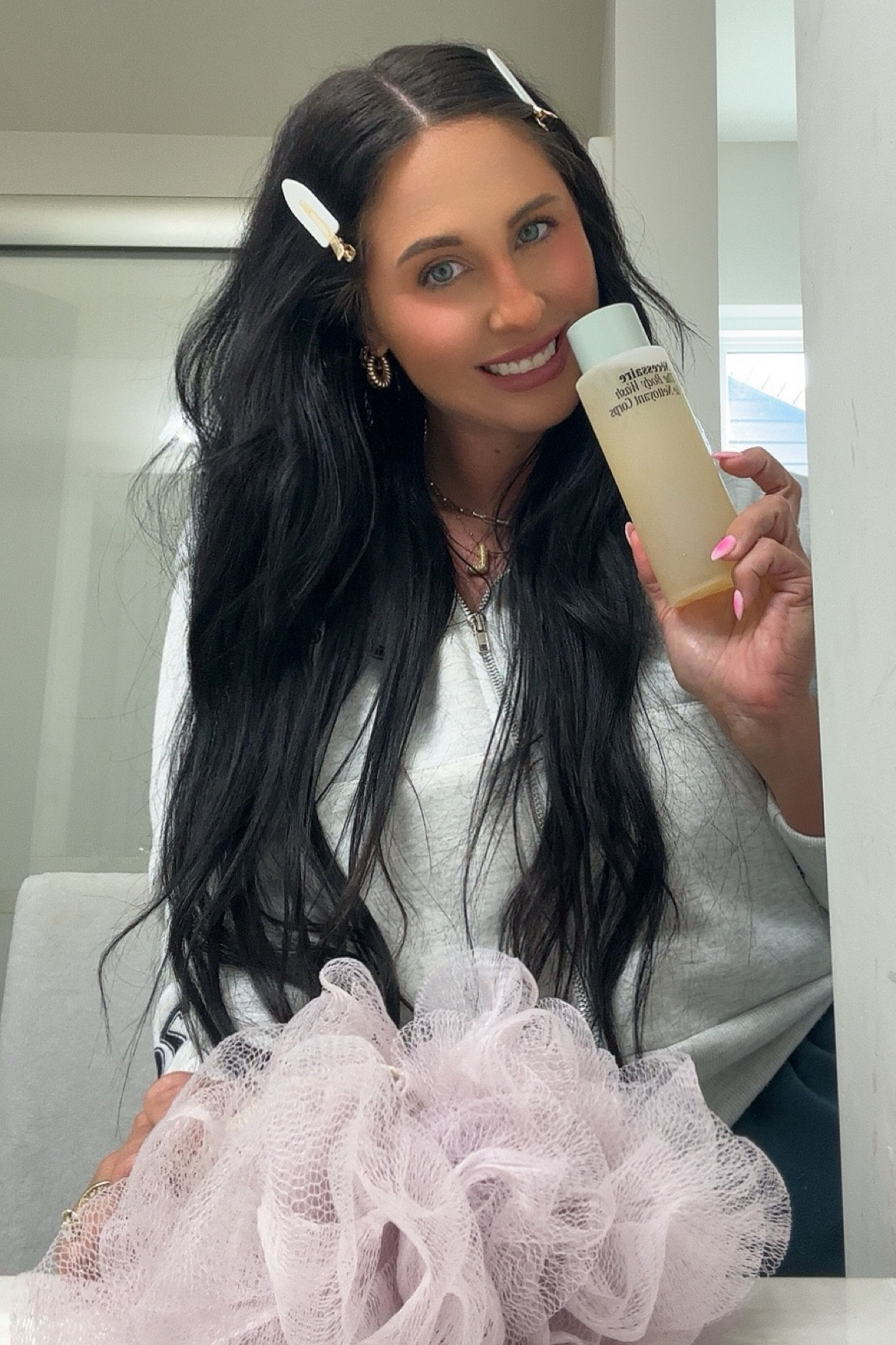 Here’s what’s in my shower as a girly who uses non toxic products that actually work  ✨🫶🫧🧼🩵

#LTKHome #LTKBeauty