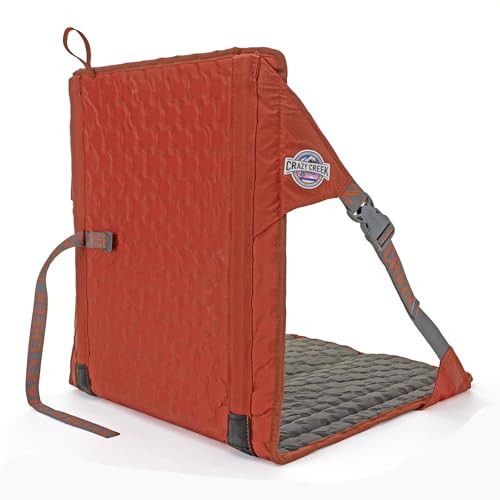 Crazy Creek HEX 2.0 Original Chair for Camping, Stadium Seating & More, on All Terrains, Adjustable Straps, Compact Design, Water-Resistant, Copper/Slate | Amazon (US)