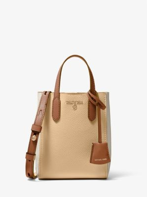 Sinclair Extra-Small Color-Block Pebbled Leather Crossbody Bag | Michael Kors US