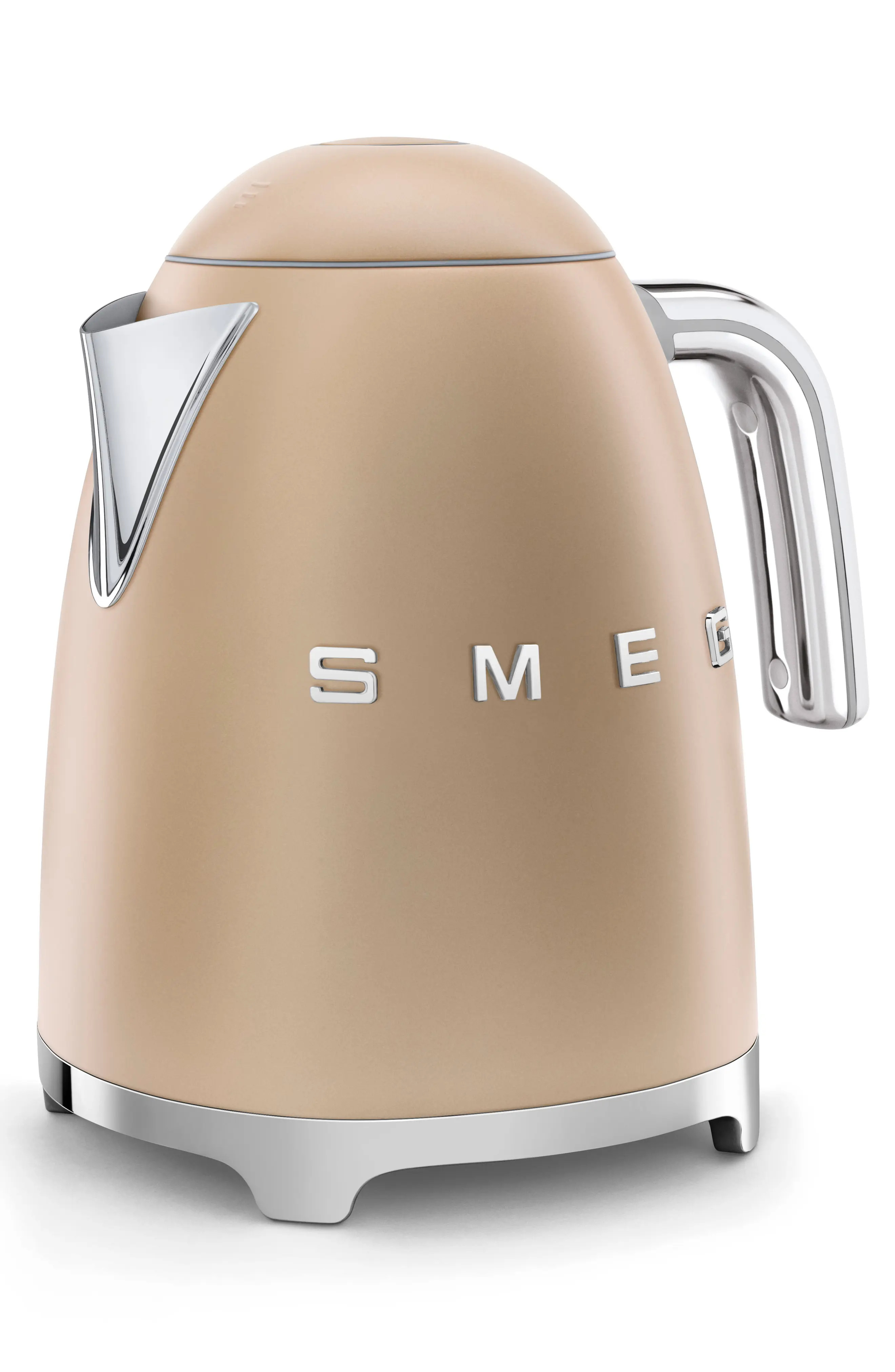 smeg '50s Retro Style Electric Kettle in Matte Champagne at Nordstrom | Nordstrom
