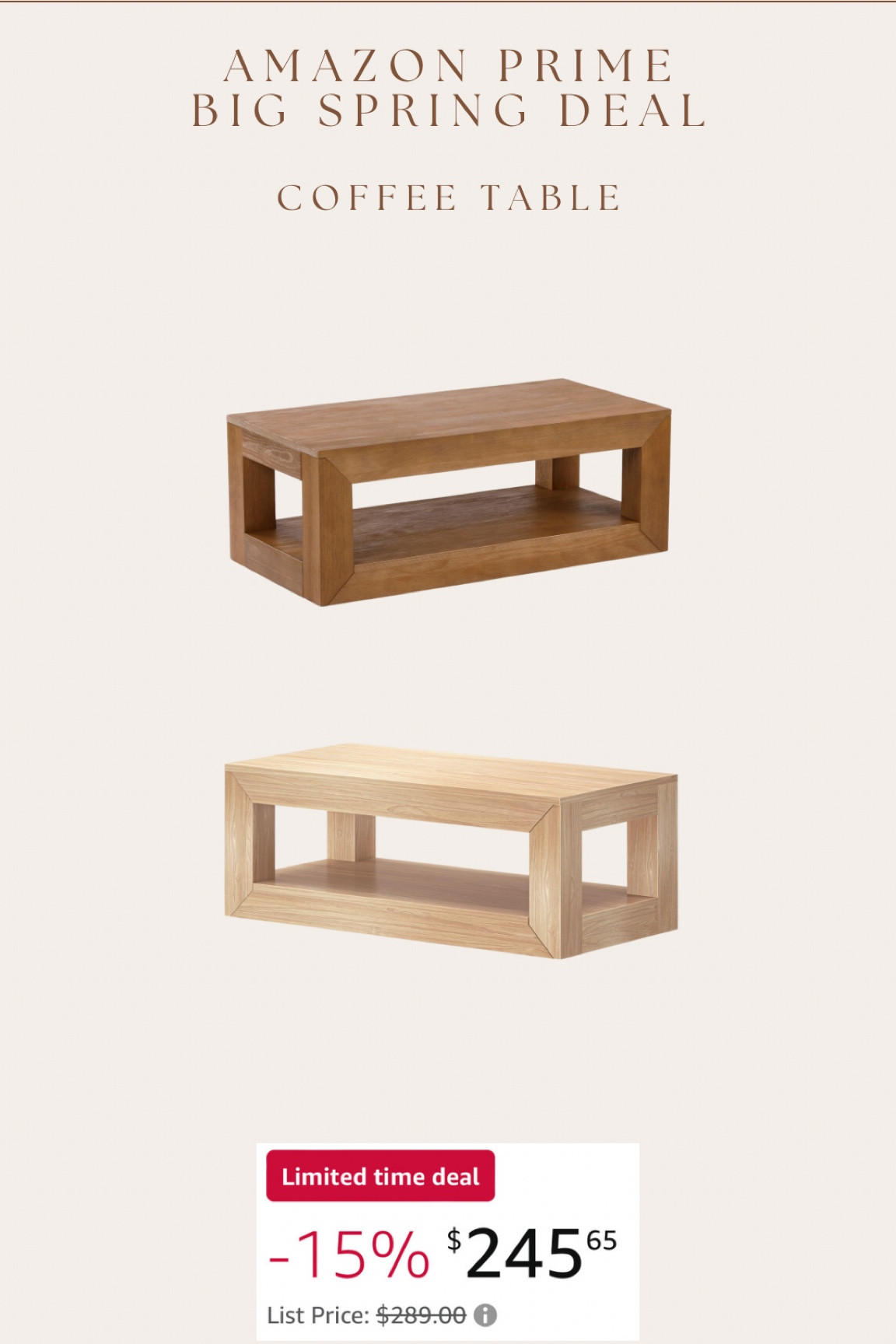 Gorgeous new high end inspired coffee table on sale! Only has 5⭐️ reviews! 🙌🏻

#LTKhome #LTKsalealert