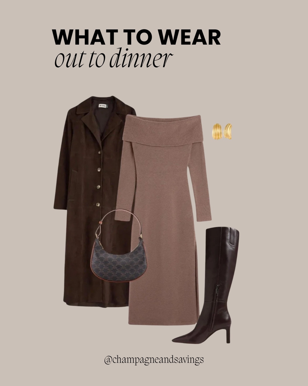 What to wear November: out to dinner outfit

#LTKFindsUnder100 #LTKStyleTip #LTKFindsUnder50