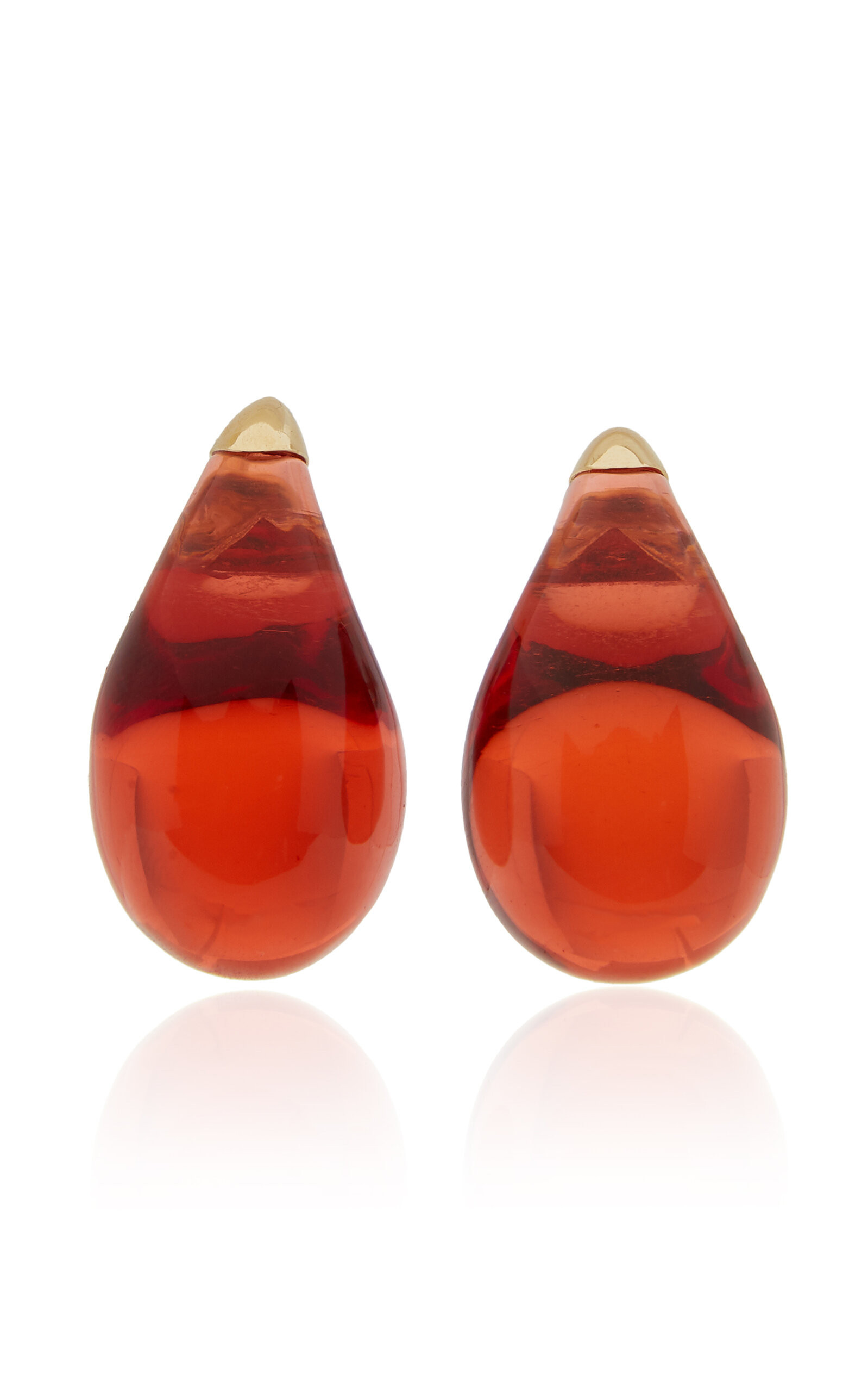 Bottega Veneta - Resin Earrings - Red - OS - Moda Operandi - Gifts For Her | Moda Operandi (Global)