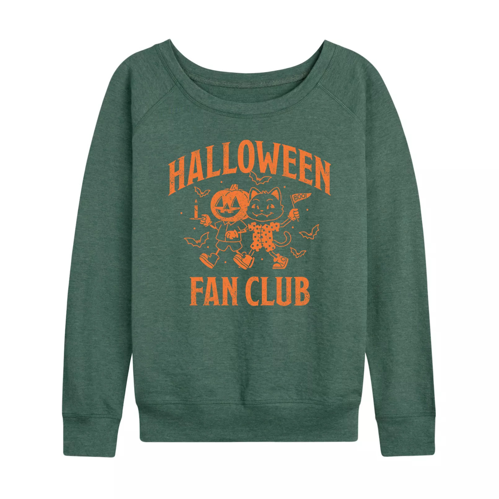 Women's Halloween Fan Club French Terry Long Sleeve Tee | Kohl's