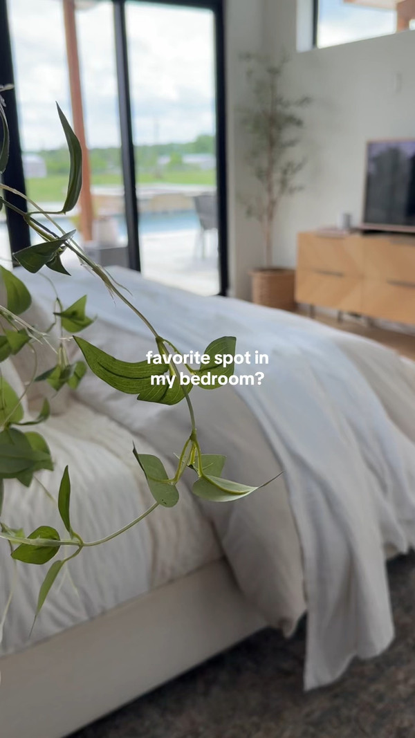 My favorite spot in our bedroom?