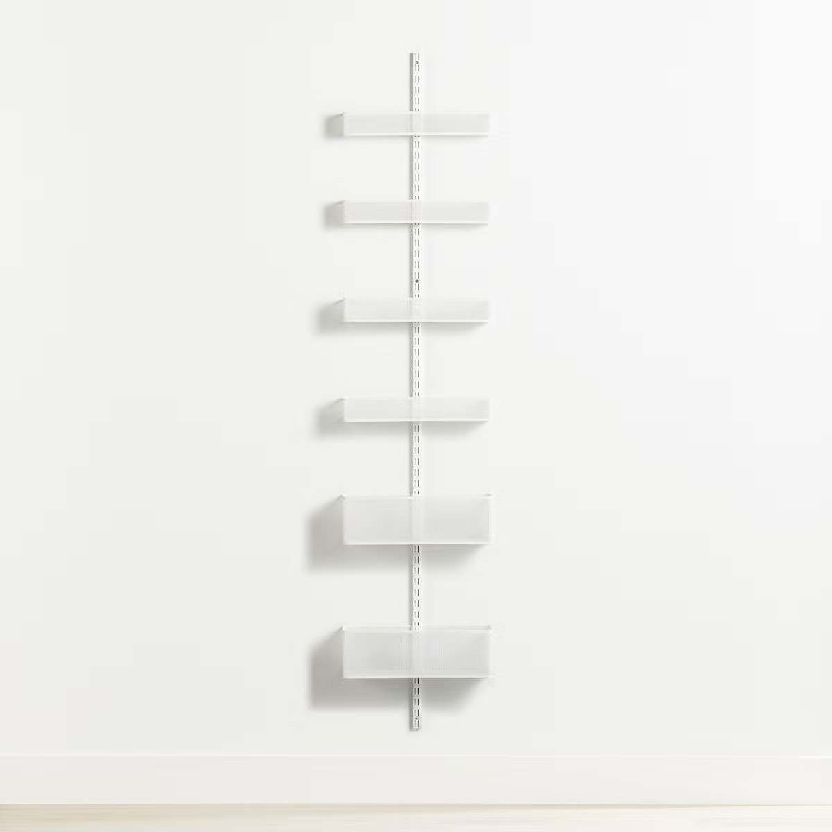 Elfa Wall-Mounted Rack Solution | The Container Store