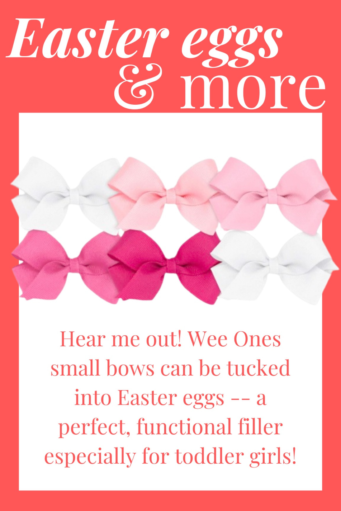 Wee Ones hair bows for toddler girls would be perfect to stuff inside Easter eggs for an egg hunt! 

#LTKSeasonal #LTKfamily #LTKkids