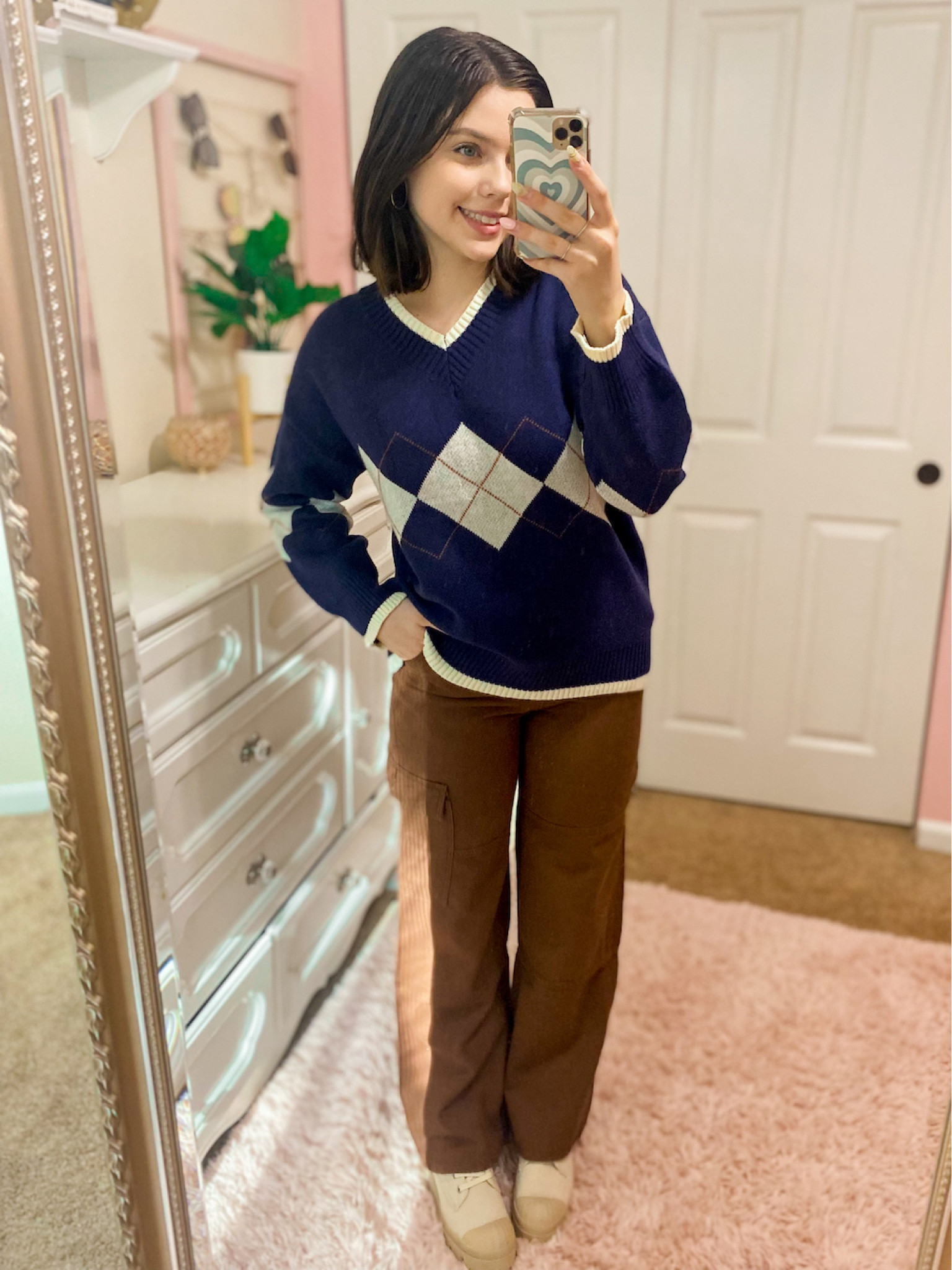 Fall sweater outfit inspo! Loving this sweater from yesstyle and the yesstyle cargo pants. All true to size (but go up in the pants if you’re inbetween) // fall outfits, fall outfits 2022, fall fashion, fall fashion 2022, fall clothes, fall clothing, fall outfit inspo, fall outfit ideas, fall looks, fall style, fall trends, fall transition, fall clothes womens, fall capsule, fall capsule wardrobe, fall essentials, fall inspo, casual fall outfits, fall outfits, early fall outfit, fall transition outfits, casual outfits, clean girl aesthetic, preppy outfits, cargo pants outfits, cargo pants, yesstyle, sweater outfits, fall sweater outfits


#LTKSeasonal #LTKstyletip #LTKunder100