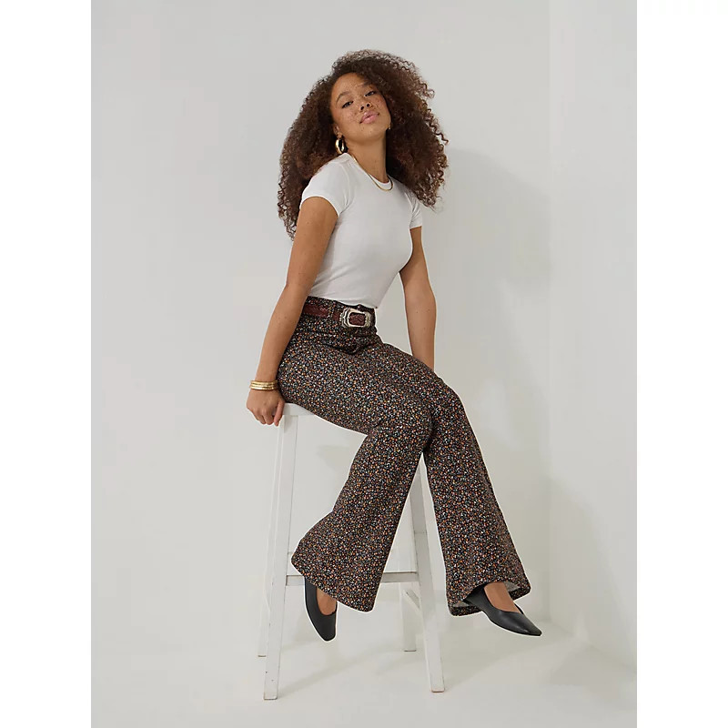 Womens High Rise Corduroy Flare Jeans | Lee Jeans