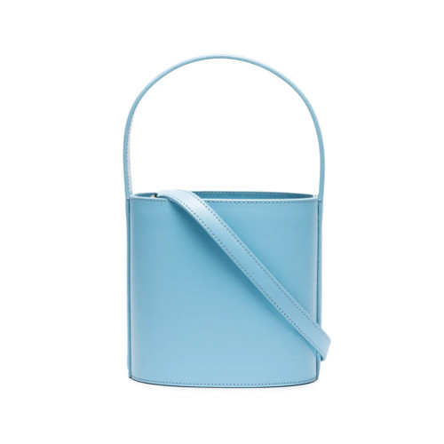 Staud Bolsa tiracolo 'Bissett Bucket' de couro - Azul | FarFetch BR