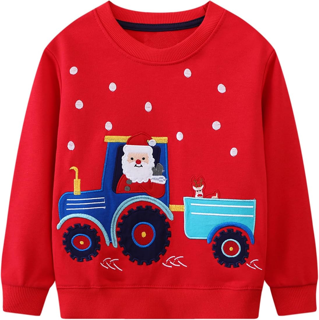 Bumeex Toddler Boy's Kids Crewneck Pullover Sweatshirts 2-7Year | Amazon (US)