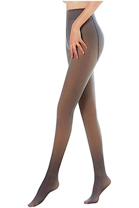 Women's Thermal Winter Tights, , Fleece Thermal Tights, Fake Translucent Perfect Slimming Elastic Wo | Amazon (CA)