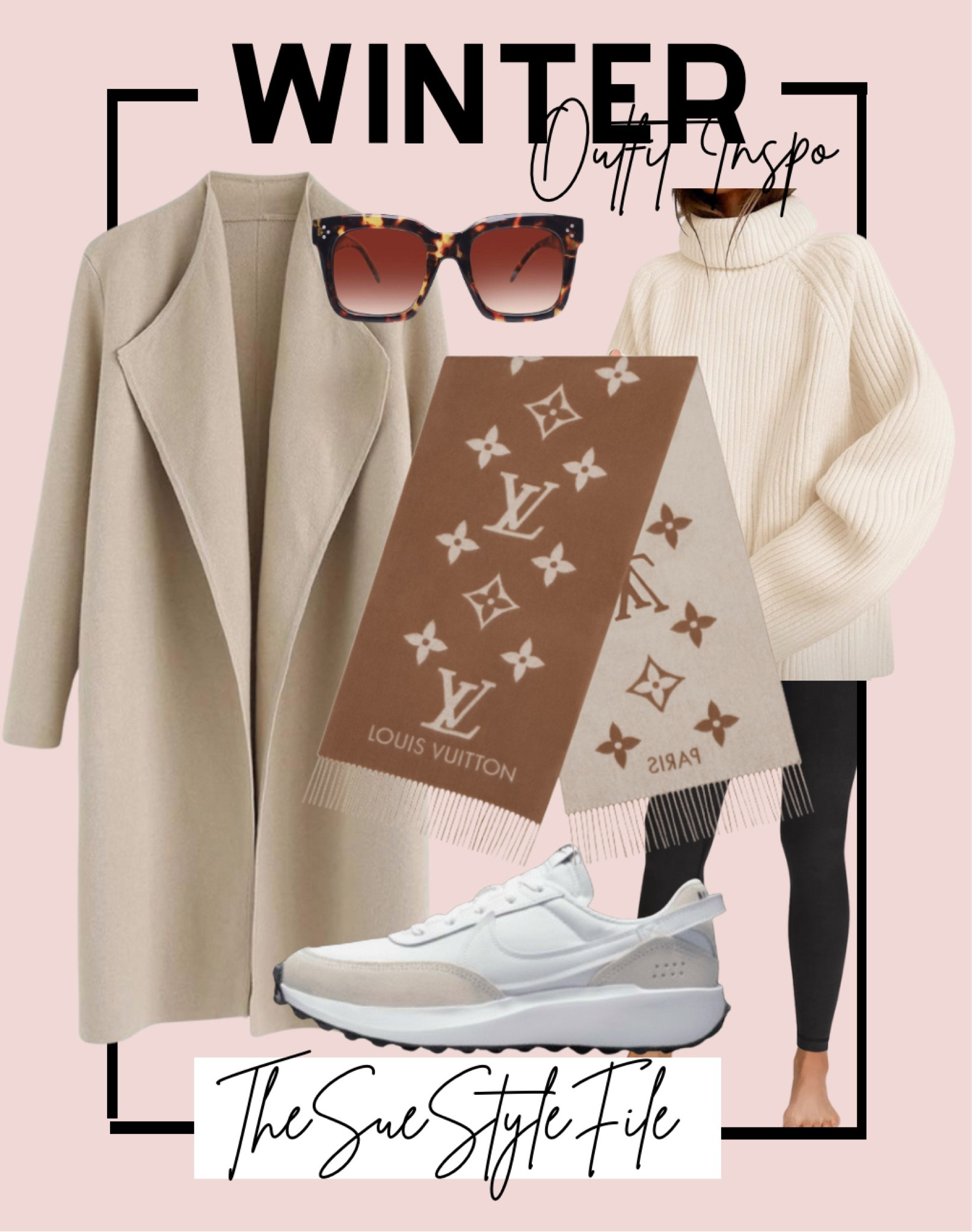 Winter sweatshirt. Leggings. Stanley cup. Ski outfit. Ski turtleneck. Ski boots. Nike shoes. Save vs splurge. Looks for less. Apres ski. Winter outfit. Winter fashion. Snow boot. Moon boots. Belt bag. Loungewear. Travel outfit l. Scarf




#LTKsalealert #LTKmidsize