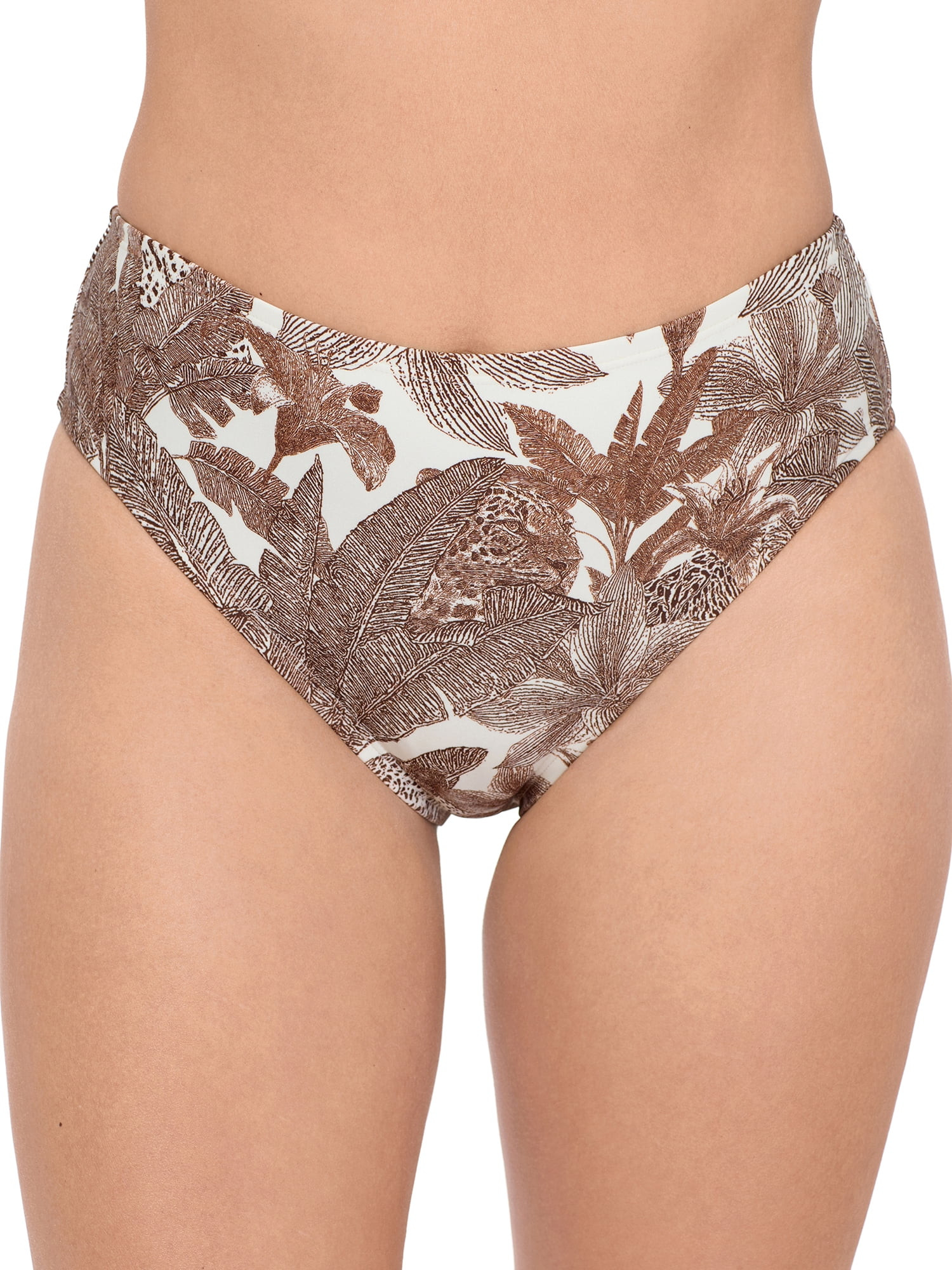 Sofia by Sofia Vergara Women's Mid-Rise Bikini Bottom, Sizes XS-XL | Walmart (US)