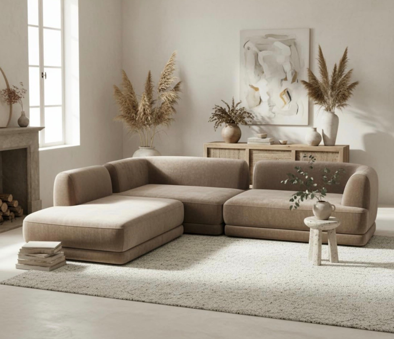 Modern L-Shaped Sectional Sofa with High-Density Fully Compressed Sponge and Chaise Lounge, Deep Seating 3-Piece Set, Fully Assembled Right Hand Facing for Living Room, Lounge, Brown 

#couch #livingroomfurniture #homefurniture #browncouch #sectionalsofa #comfycouch #affordablecouch

#LTKHome
