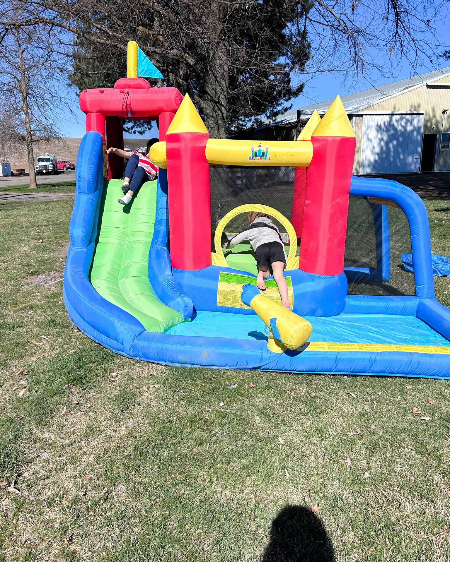 Elevate your spring + summer fun right on the farm. This bounce house will create memories for years to come 🌾☀️

#LTKfamily #LTKkids