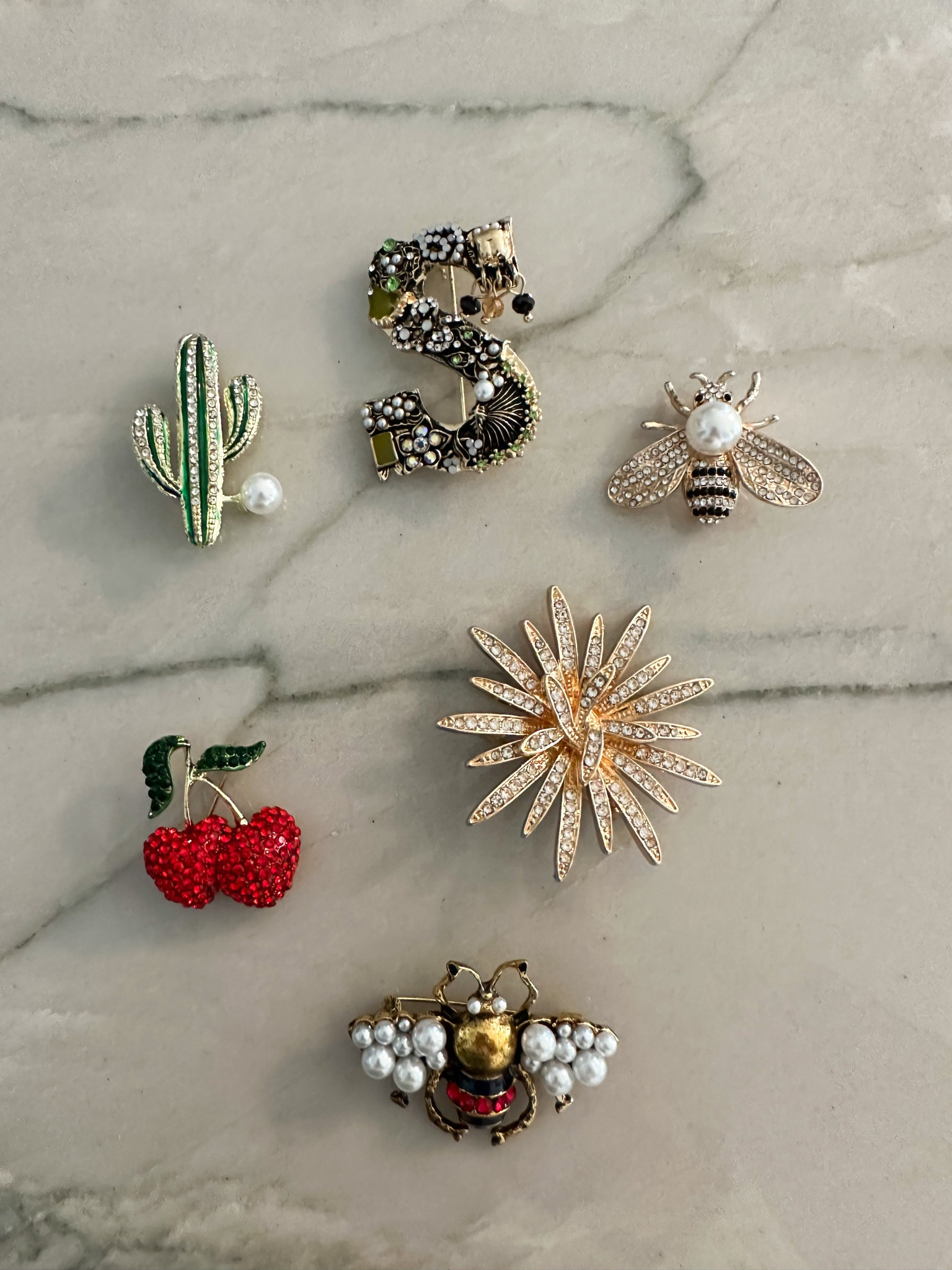 Favorite new fall accessory … the brooch! 🌵🐝🍒

#LTKfindsunder50 #LTKstyletip #LTKHoliday