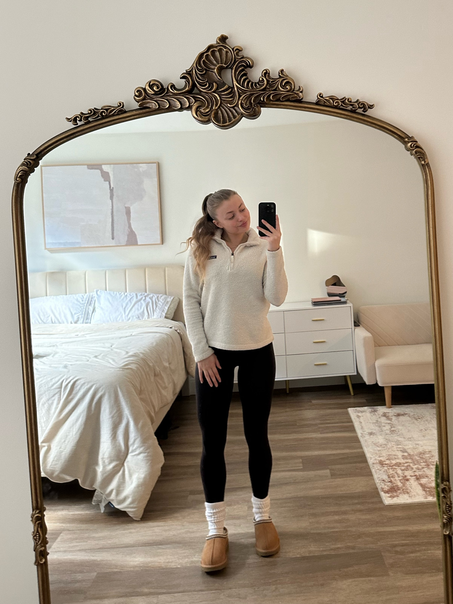 winter outfit, patagonia quarter zip, quarter zip outfit, patagonia outfit, uggs outfit, ugg tasman slippers, ugg tasman outfit, scrunchy socks outfit, cool girl outfit, lululemon leggings, lululemon outfit, lululemon bra, workout outfit, black leggings outfit, cozy outfit, cozy clothes, chill outfitt

#LTKstyletip #LTKfindsunder50 #LTKSeasonal