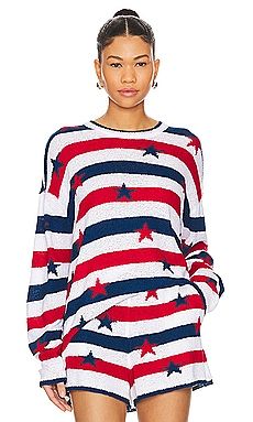 Show Me Your Mumu Go To Sweater in Star Spangled from Revolve.com | Revolve Clothing (Global)