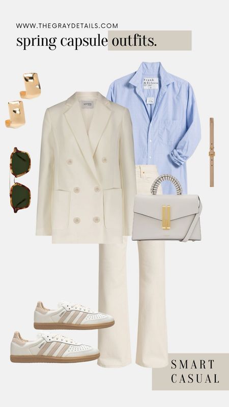 For white blazer, use code GRAY15

#LTKVideo #LTKworkwear #LTKover40