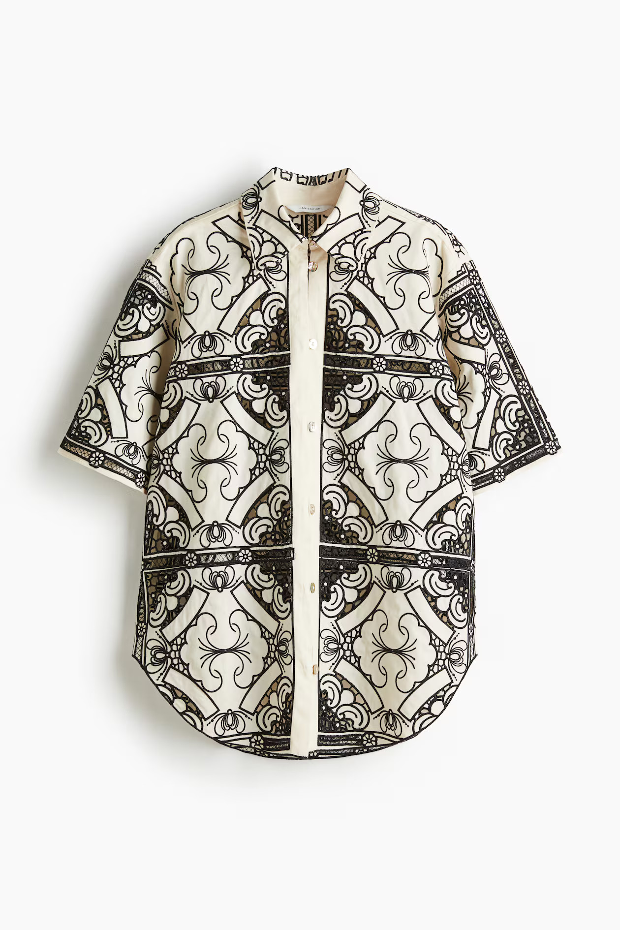 Camisa bordada | H&M (FR, IT, ES, PT, BE)