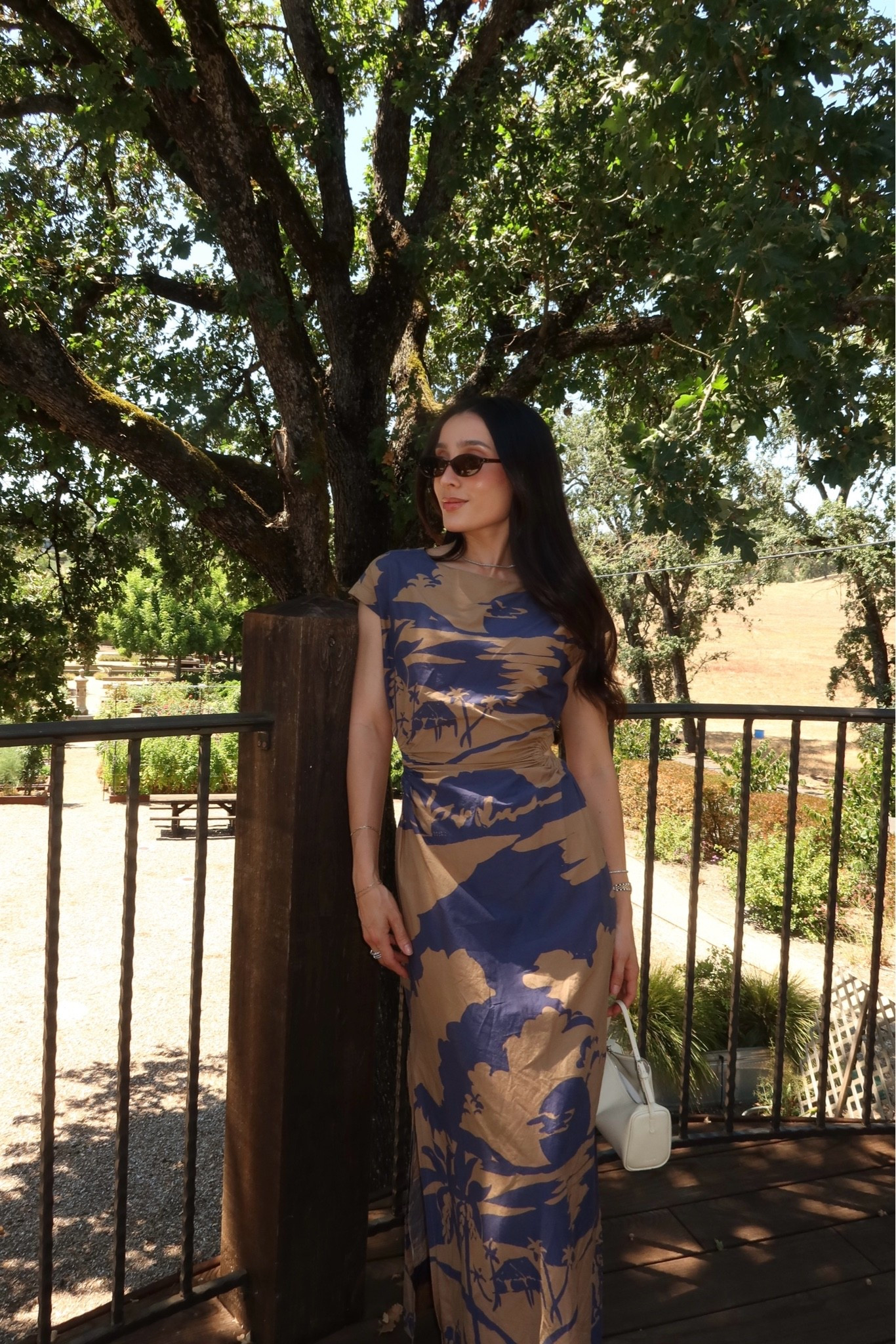 Wine tasting outfit 🍇 this dress is so lightweight and perfect for summer. The fit is so flattering and love the open back!

#LTKootd #LTKgrwm #LTKSaleAlert