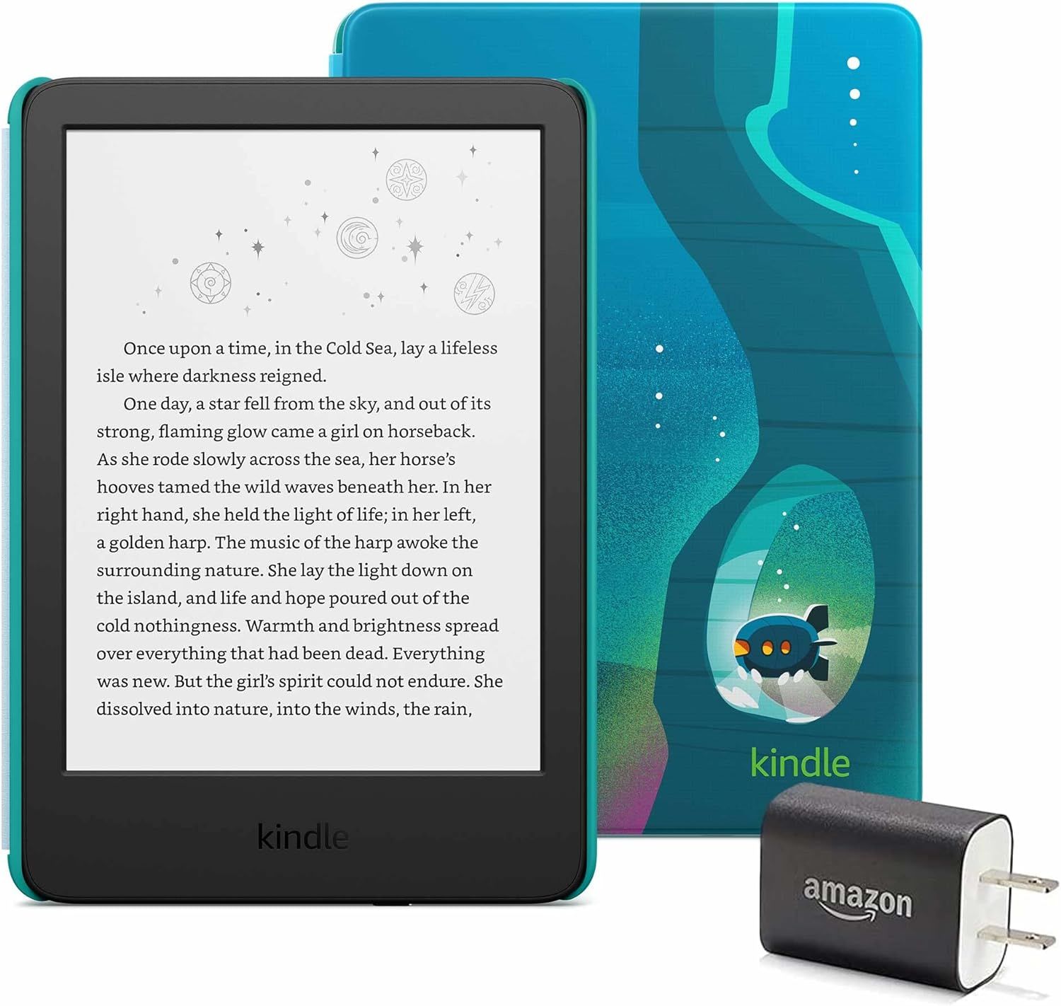 Kindle Kids Essentials Bundle including Kindle Kids (2022 release), Kids Cover - Ocean Explorer, ... | Amazon (US)