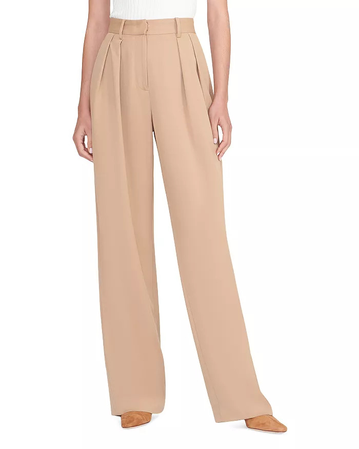 Luisa Pleated Pants | Bloomingdale's (US)