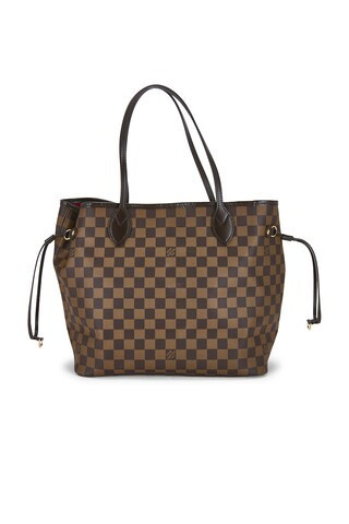 Louis Vuitton Damier Ebene Neverfull MM Tote Bag in Brown | FWRD 