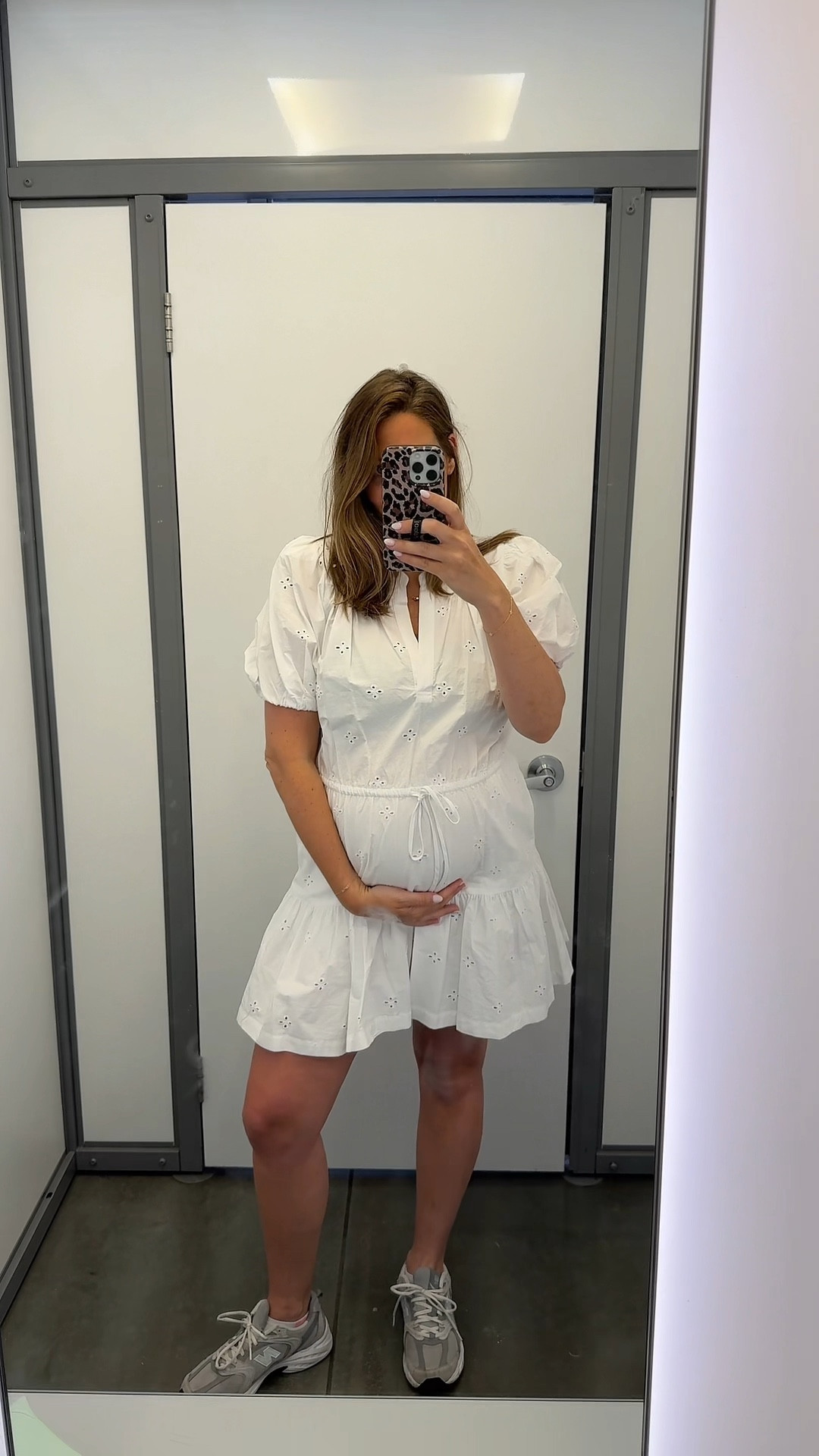 Size M - currently 7 months pregnant 

#LTKFindsUnder50 #LTKBump