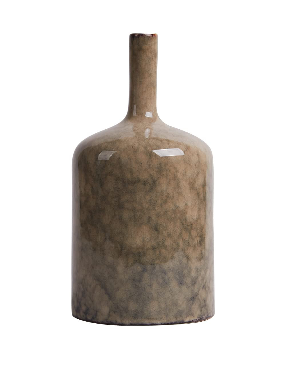 HAUCOZE Ceramic Decorative Vase Modern Decor Statue Table Centerpiece Sculpture Gifts 8.0inch | Amazon (US)