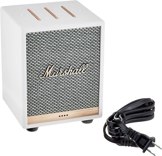 Marshall Uxbridge Home Voice Speaker with Amazon Alexa Built-in, White | Amazon (US)