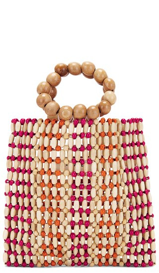 Riley Bag in Natural, Hot Pink, & Mango | Revolve Clothing (Global)