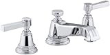 KOHLER K-13132-4B-CP Pinstripe Widespread Lavatory Faucet, Polished Chrome | Amazon (US)