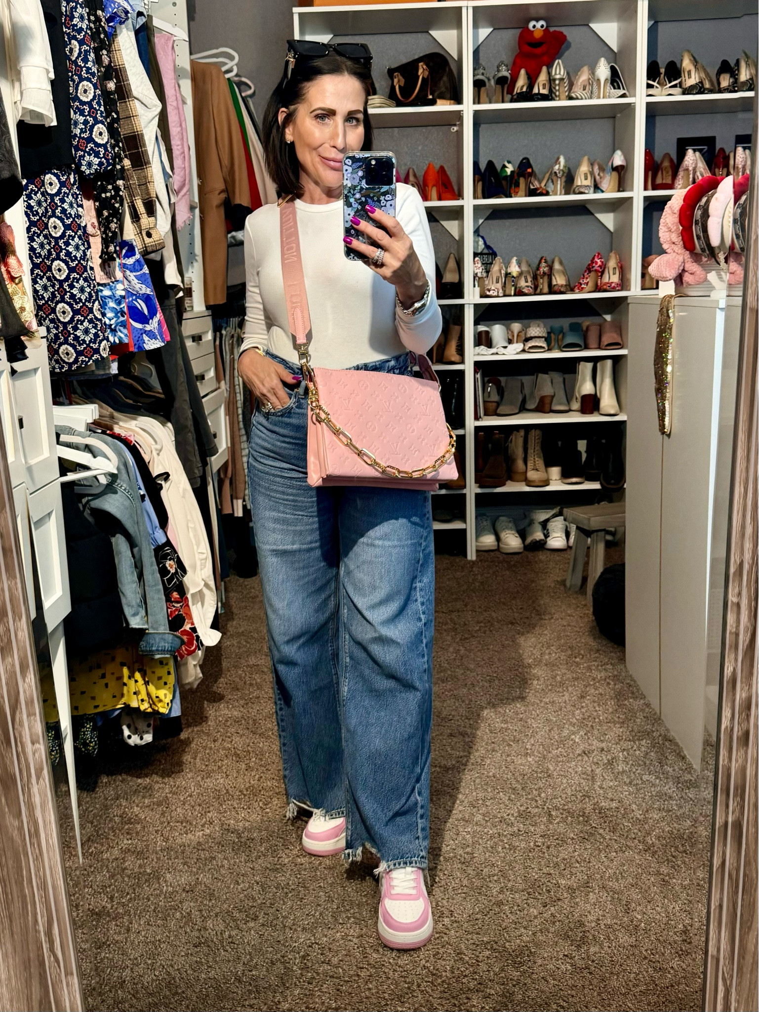 Pretty in pink for a spring color 

#LTKsalealert #LTKshoecrush #LTKSeasonal