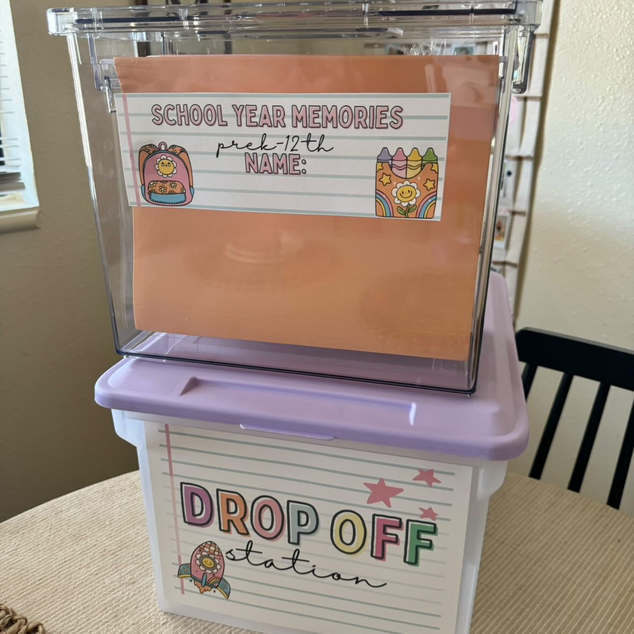 Get back to school ready by being organized! My favorite way to make those end of the year school year memory boxes easier.

#LTKHome #LTKSeasonal #LTKSummerSales