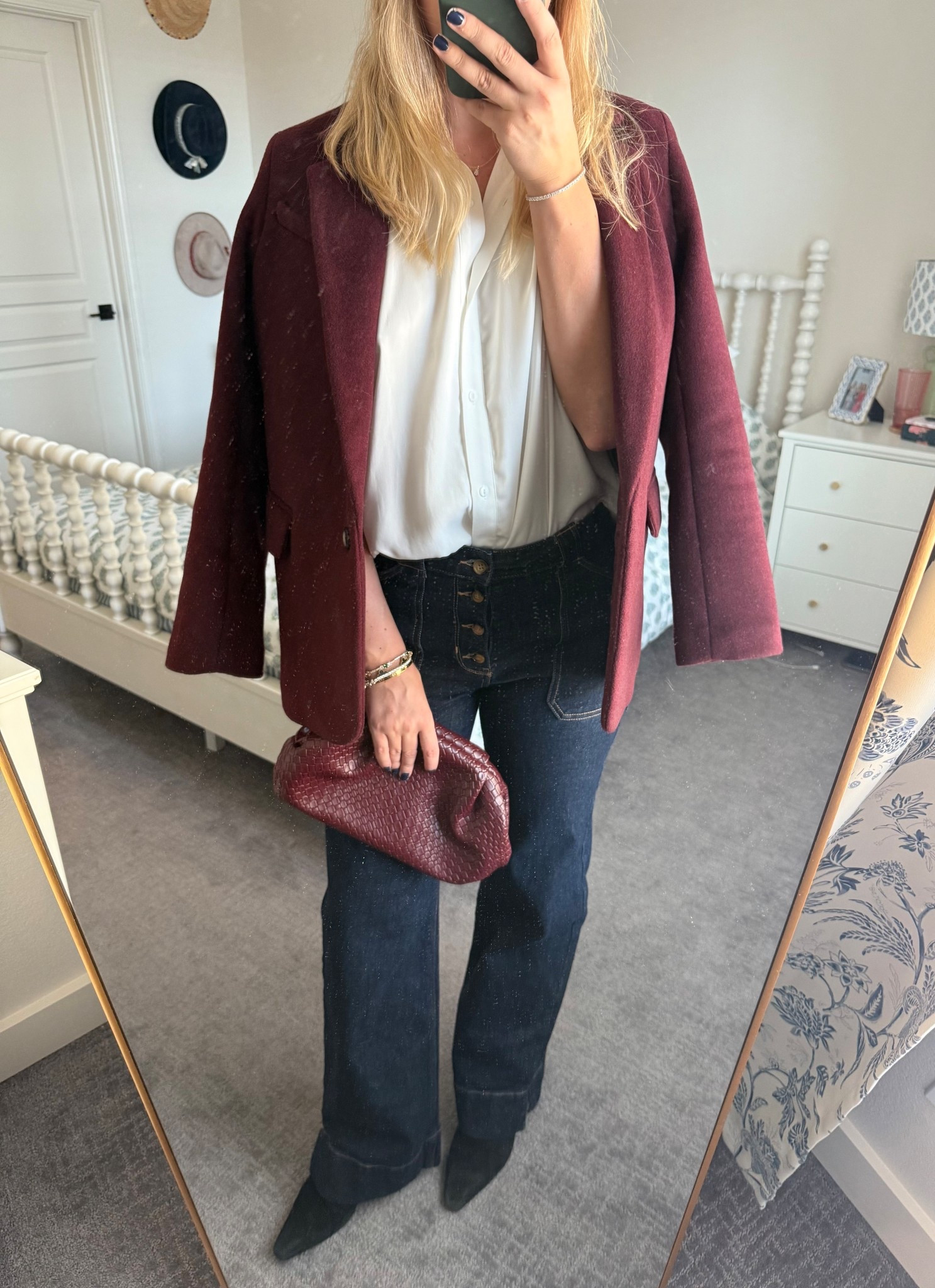 Happy hour look


Black boots
Black booties
Heeled boots
Heeled booties
Pointed toe boots
Sam Edelman boots
Black heeled booties
Maroon bag
Maroon purse
Burgundy bag
Burgundy purse
Wine bag
Wine purse
Dark red bag
Dark red purse
Clutch
Amazon fashion
Collared shirt
Work top
Work shirt
White work top
Lulus 
Business outfit
Business look
Office outfit
Office style
Work outfit
Work look
Fall outfit
Fall work outfit
Spring outfit
Spring style
Business casual outfit
Sanctuary Ekara Slim Wide Jeans
Rent the runway
Sanctuary jeans
High waisted jeans
Wide leg jeans
Button up jeans
Indigo jeans
Dark wash jeans
Dark jeans
Nice jeans
Comfy jeans
Cute jeans
Denim pants
Rent the runway
Fall pants
Red blazer
Maroon blazer
Burgundy blazer
Abercrombie coat
Abercrombie blazer
Work clothes

#LTKootd #LTKHoliday #LTKWorkwear