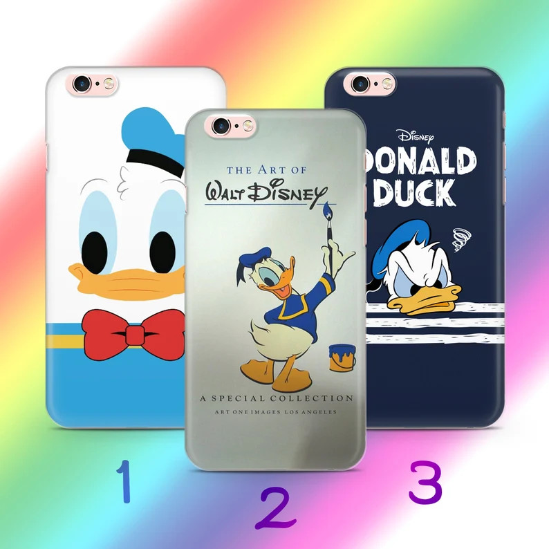 Donald Duck 8 Apple iPhone 5 SE 2020 2022 6 7 8 X Xs XR MaX PLuS Phone Case Cover Inspired By Dis... | Etsy (US)
