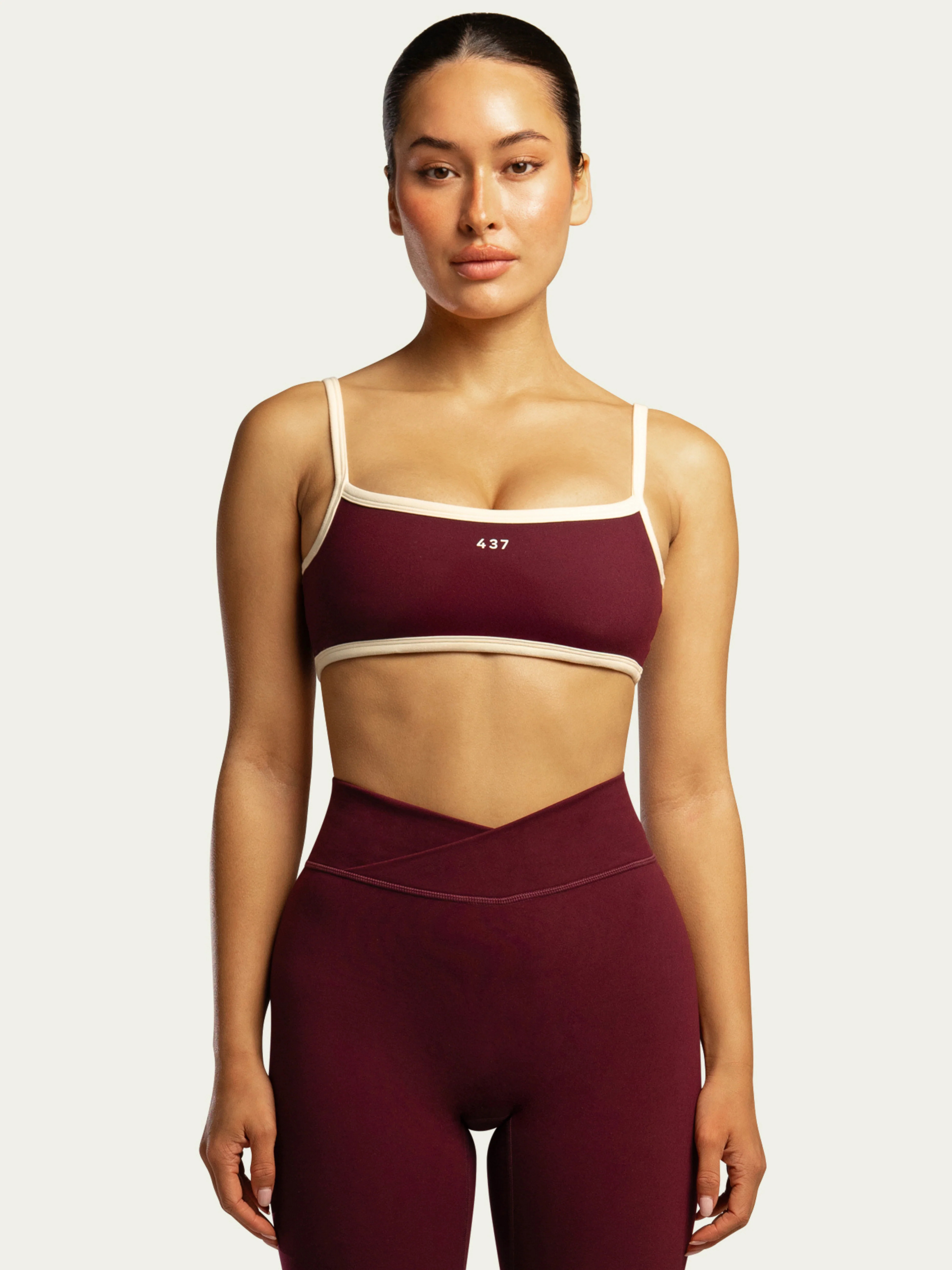 The Micro Bra / BlackCherry-Cream | 437