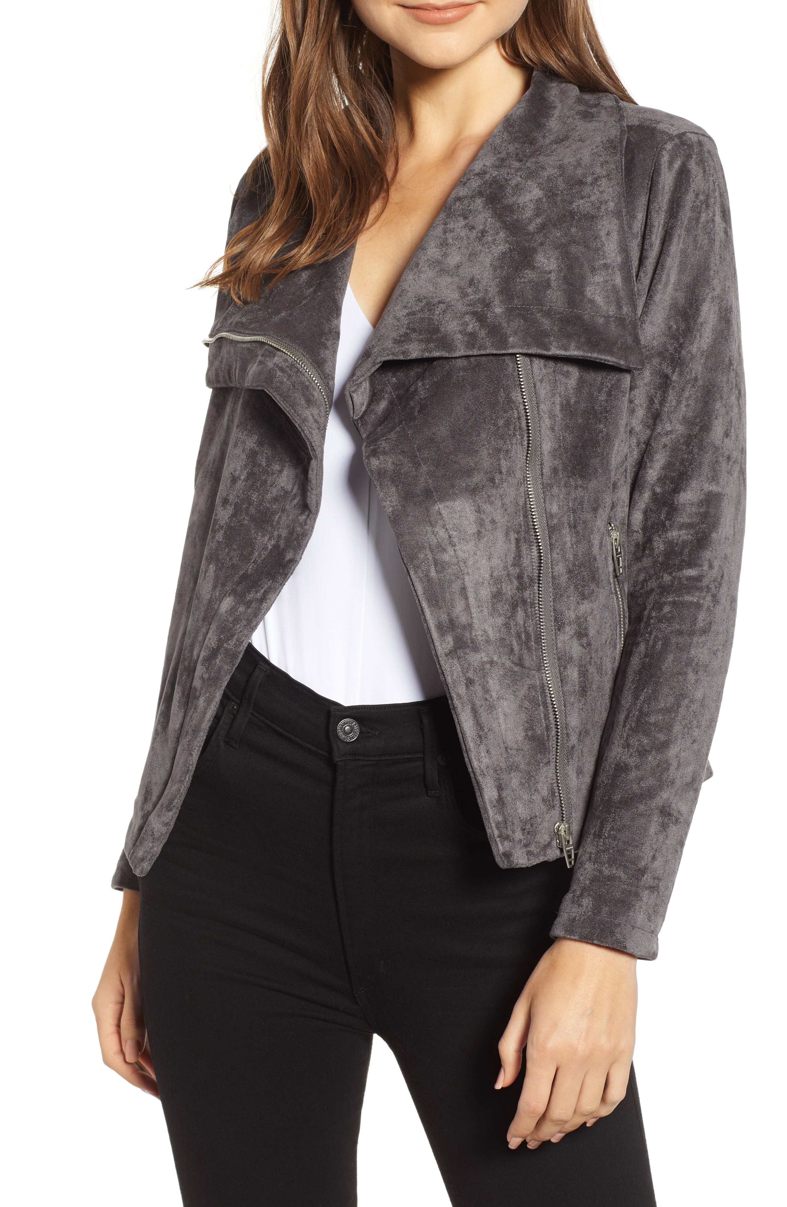 BLANKNYC Legendary Faux Suede Jacket | Nordstrom