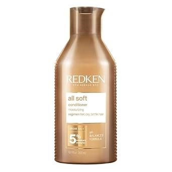 Redken All Soft Conditioner | Moisturizes and Deeply Hydrates| Softens, Smooths, and Adds Shine  ... | Amazon (US)