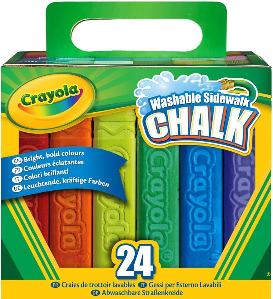 Cray24CT Sidewalk Chalk, Pack of 2 | Amazon (US)
