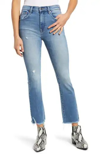 Monroe High Waist Crop Cigarette Jeans | Nordstrom